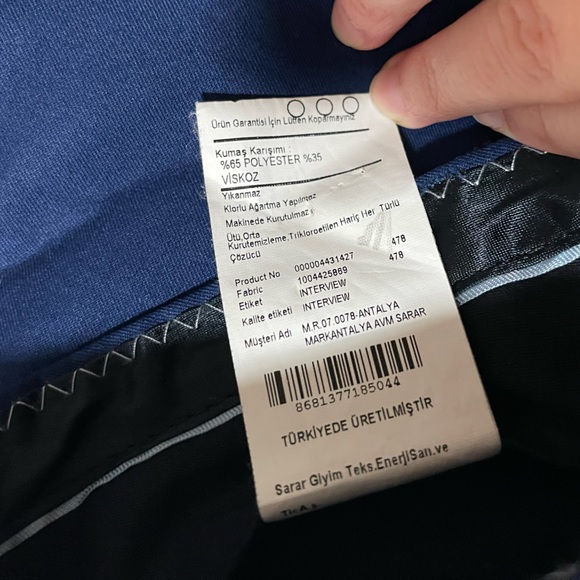 Blue SARAR Suit - Picture 5 of 15